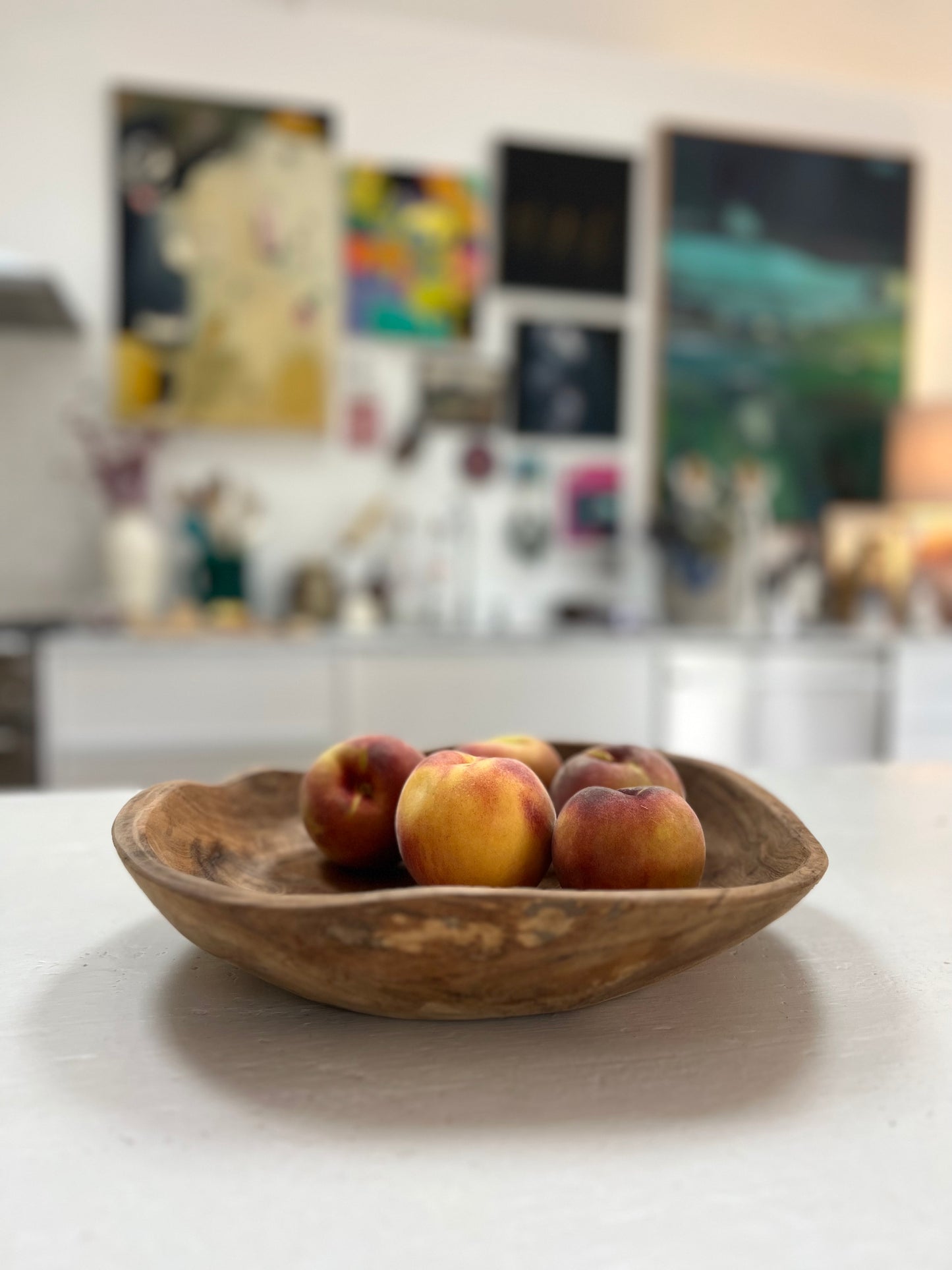 Organic Serving Bowl Round