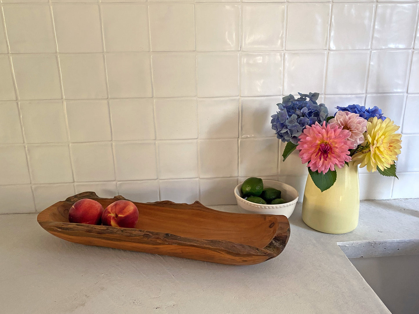 Organic Teak Bowl Small 40cm