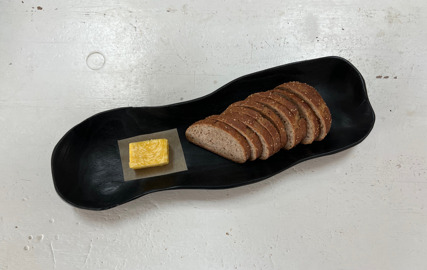 Organic Teak Platter Yakisugi