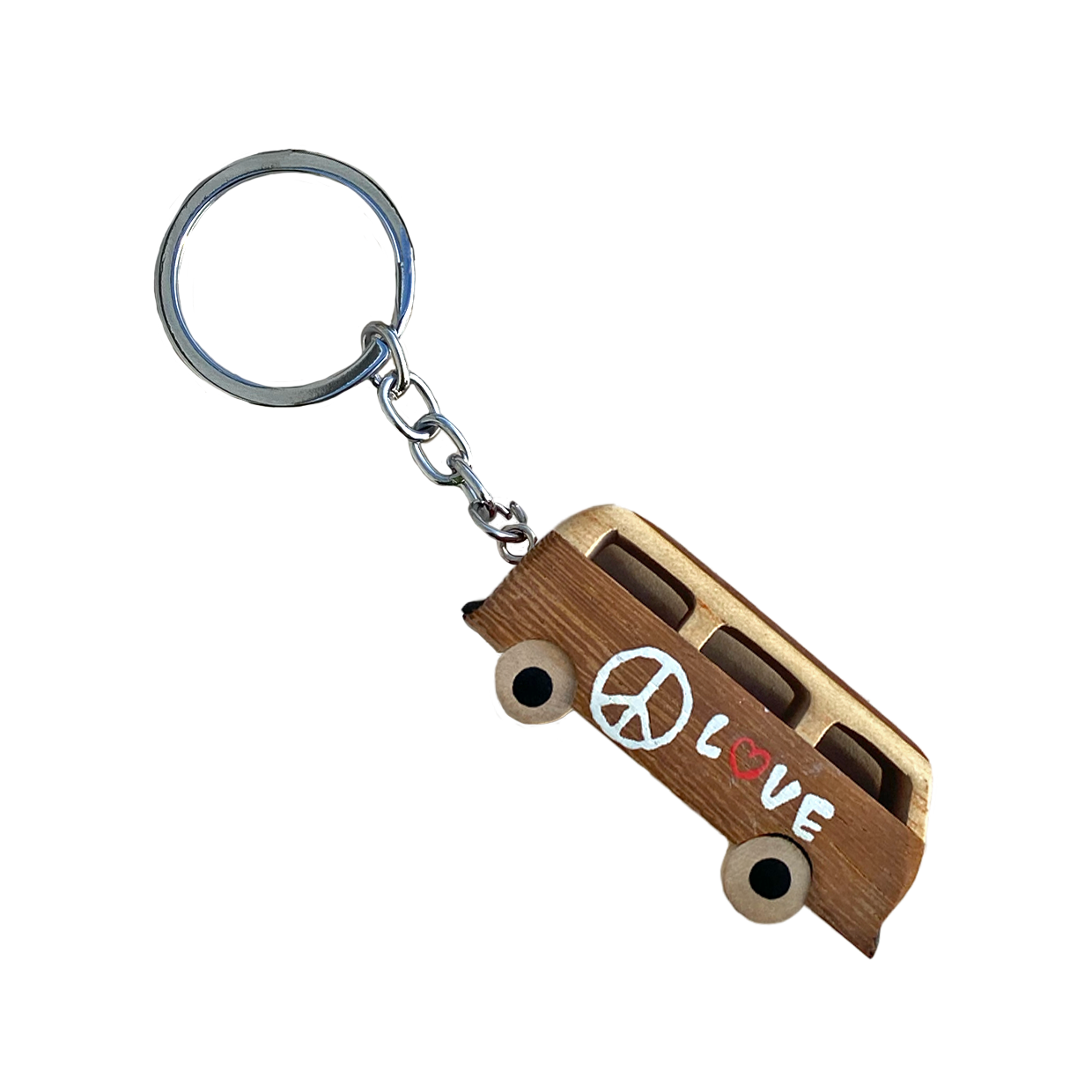 Kombi Keyring Brown