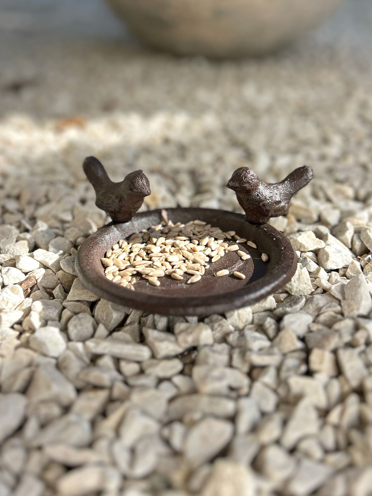Cast Iron Bird Feeder or Pot Saucer