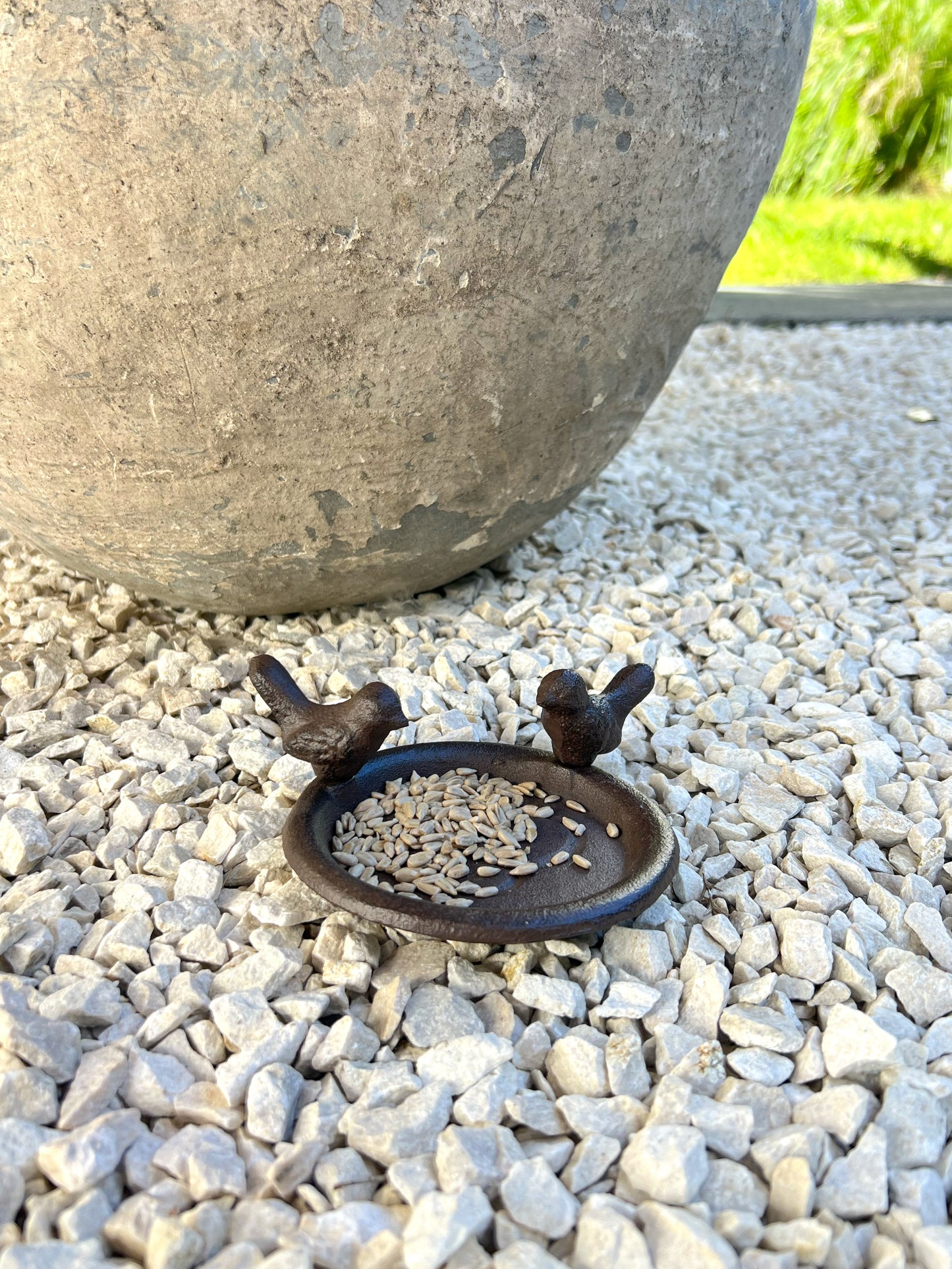 Cast Iron Bird Feeder or Pot Saucer
