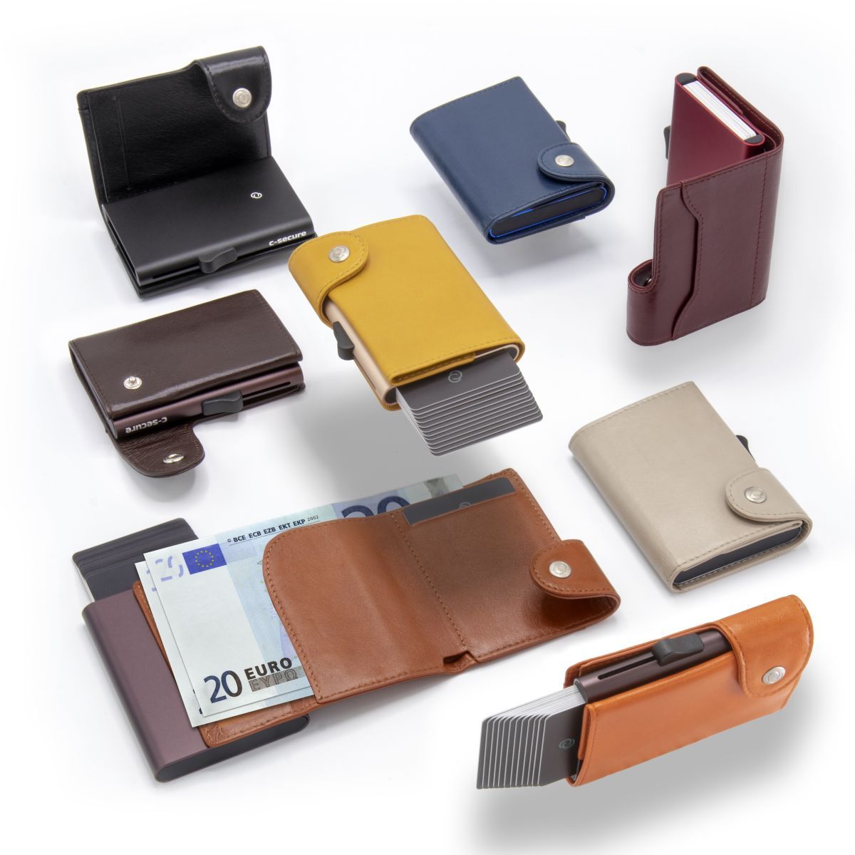 C-Secure Tanned Wallet - Montana