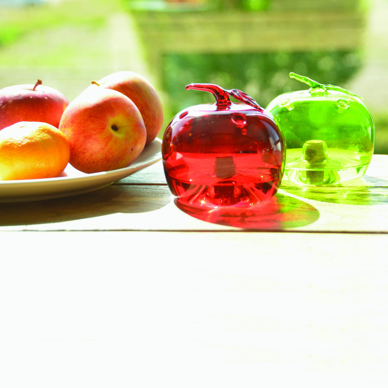 Fruit Fly Trap Glass Red