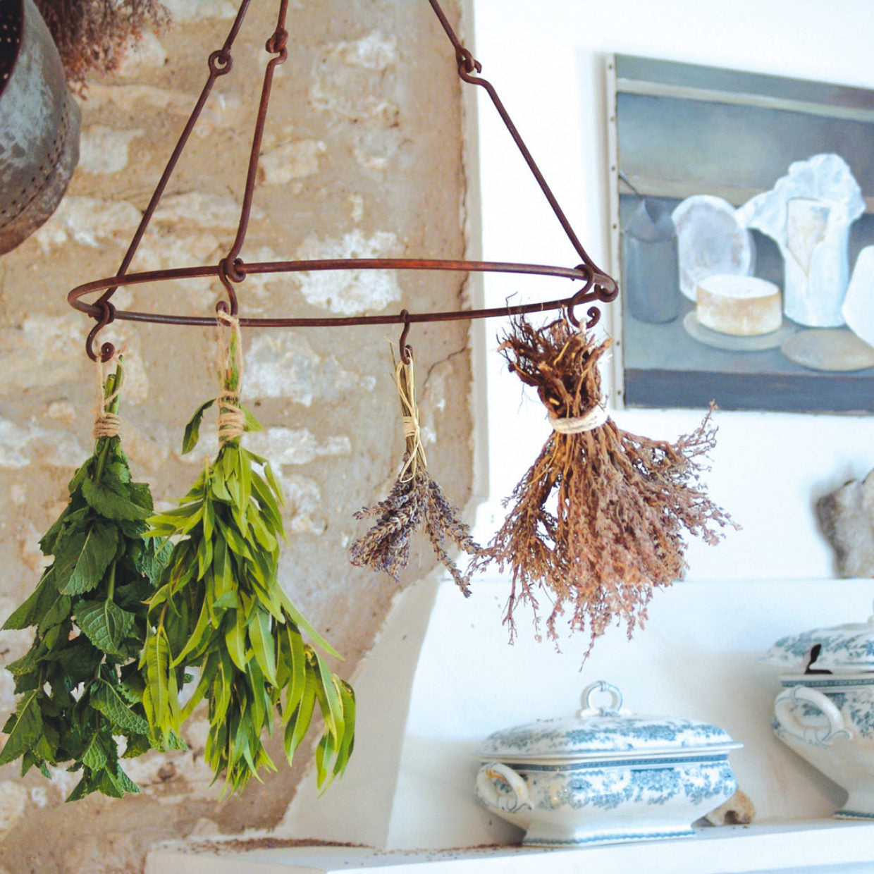 Dried Flower Herb Rack