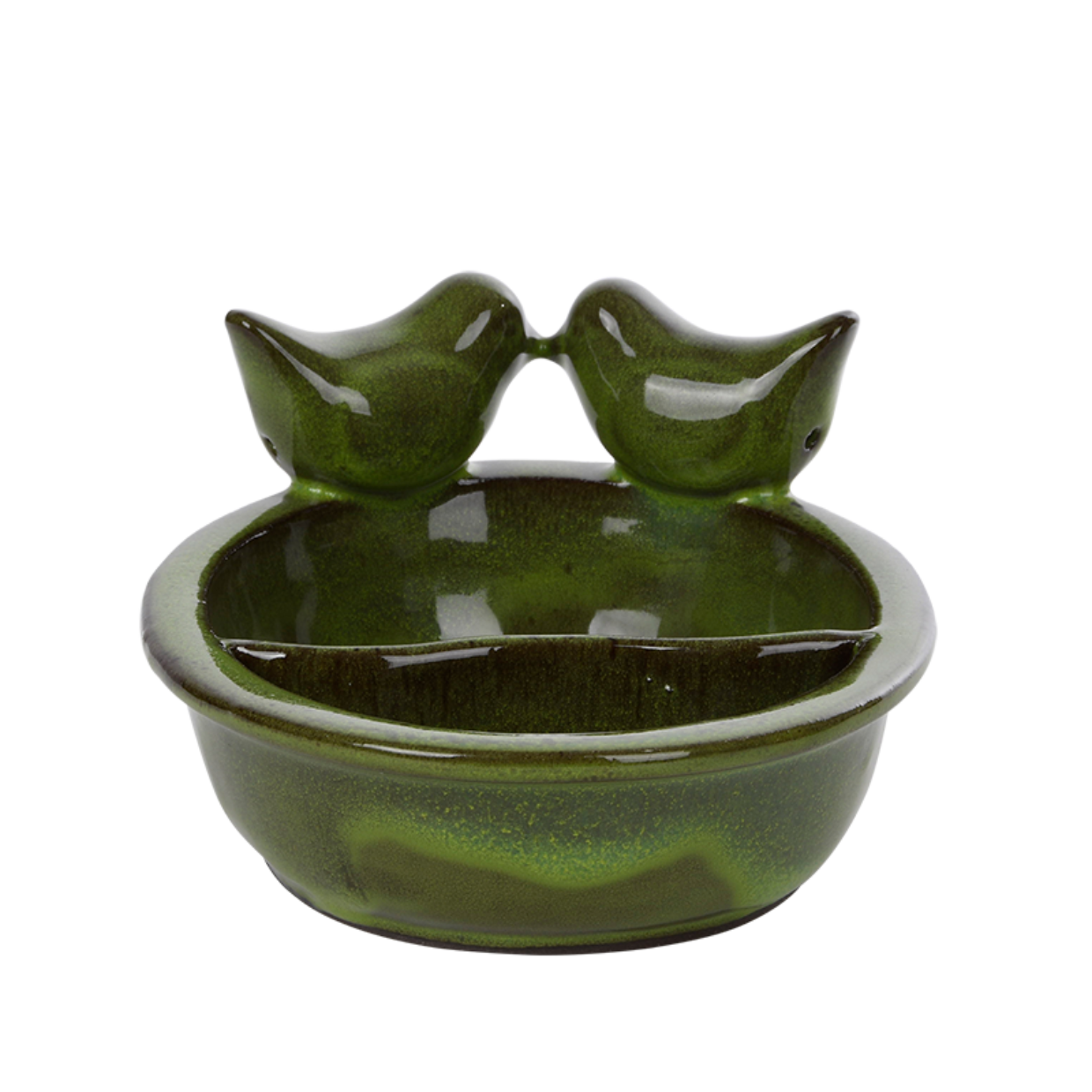 Bird Feeding & Drinking Bowl Green
