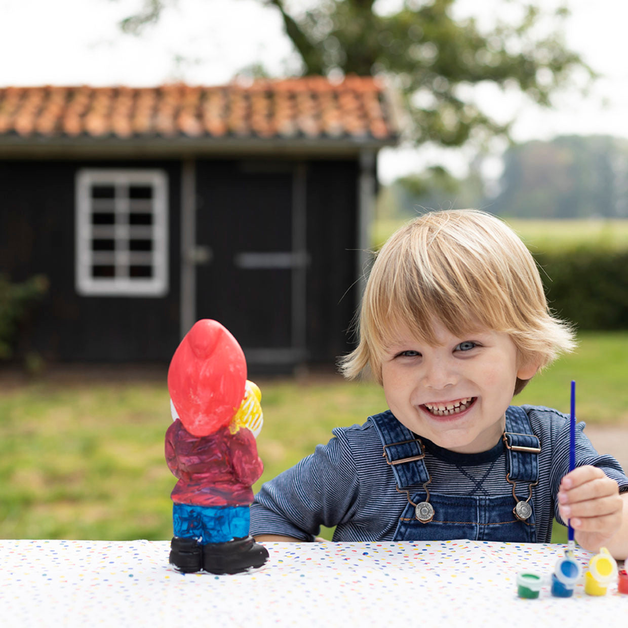 DIY Garden Gnome With Paint