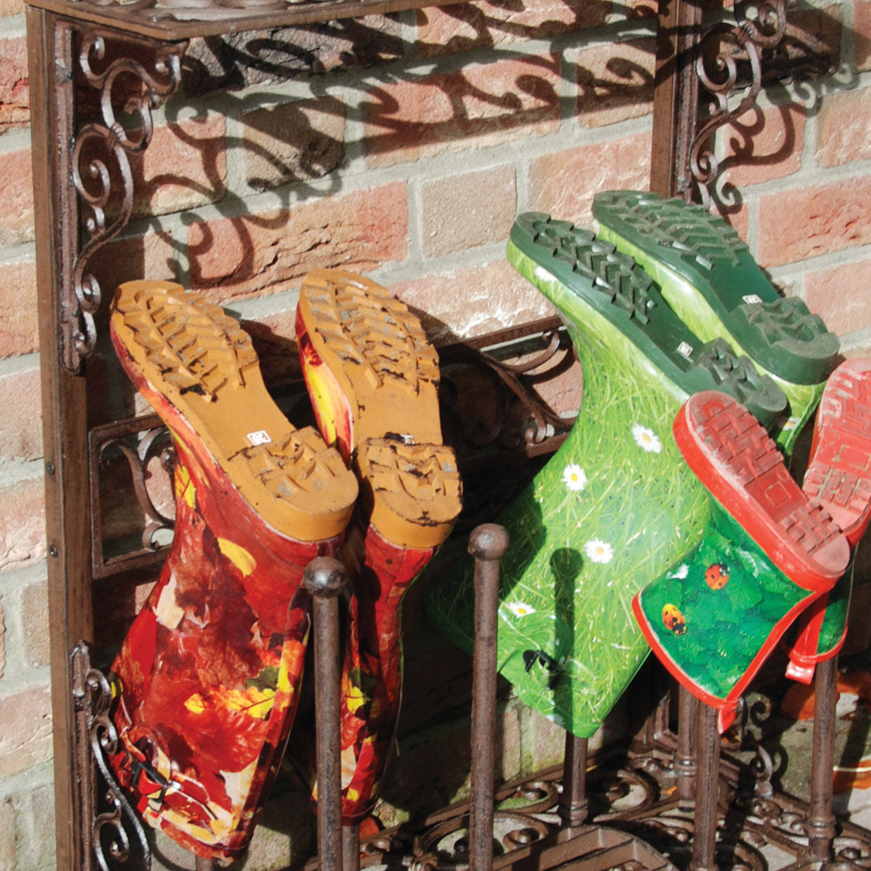 Cast Iron Boot Rack Large