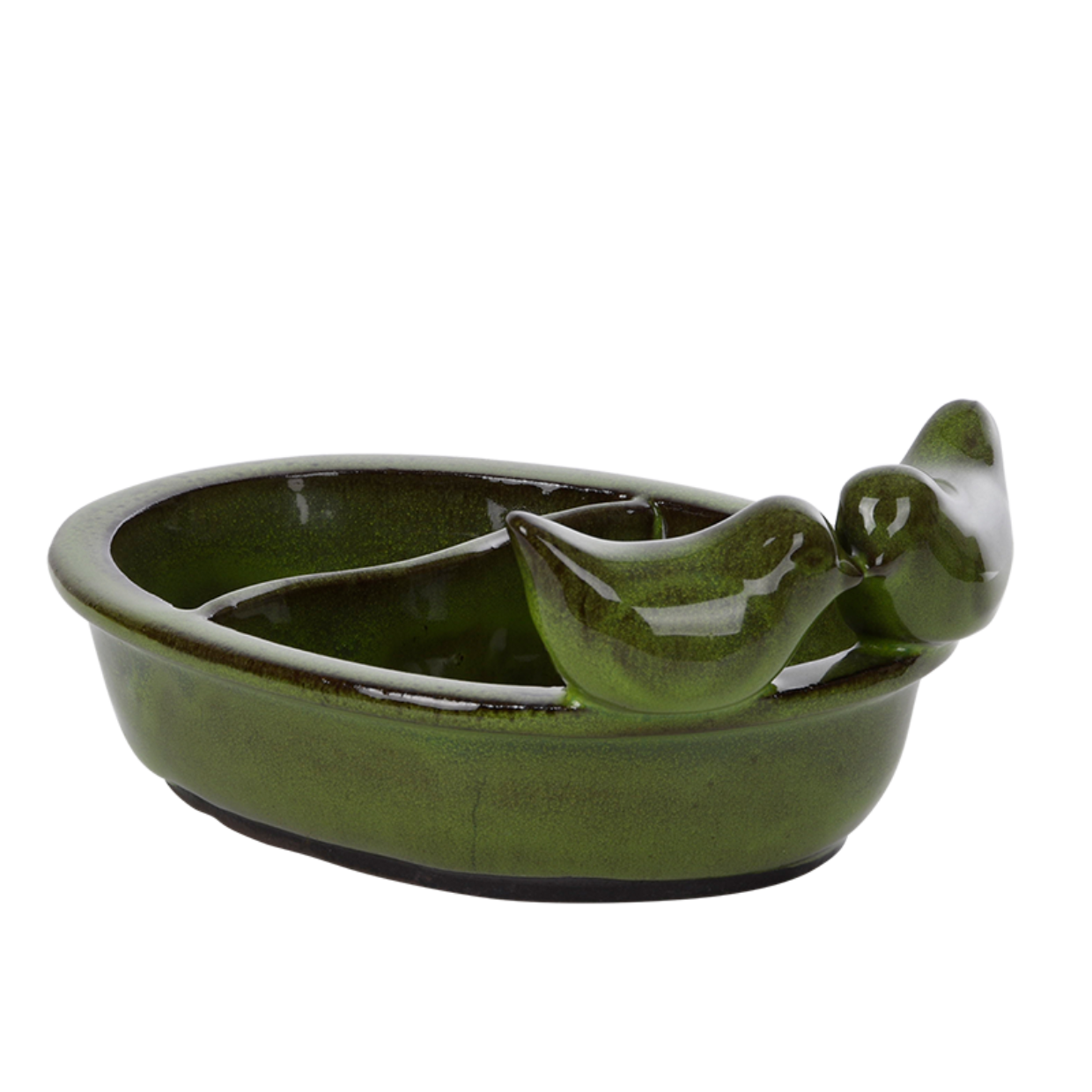 Bird Feeding & Drinking Bowl Green