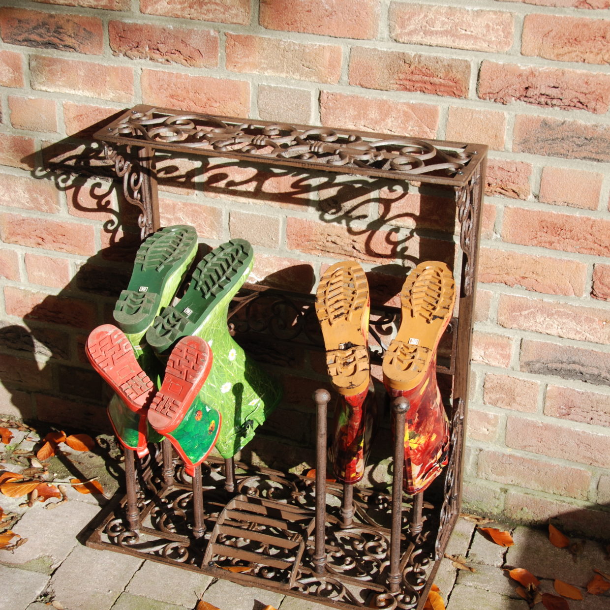 Cast Iron Boot Rack Large