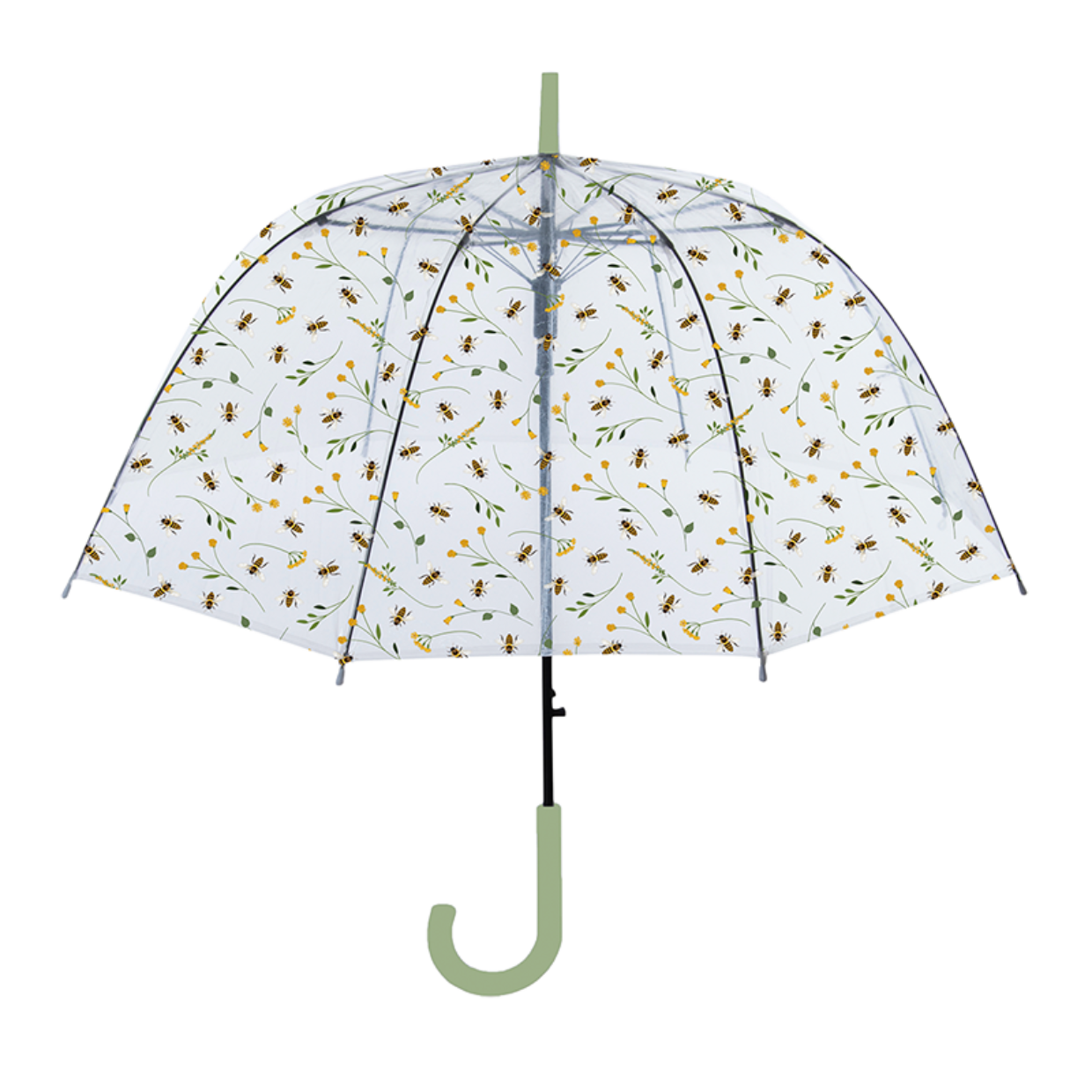 Umbrella Transparent Bee Print