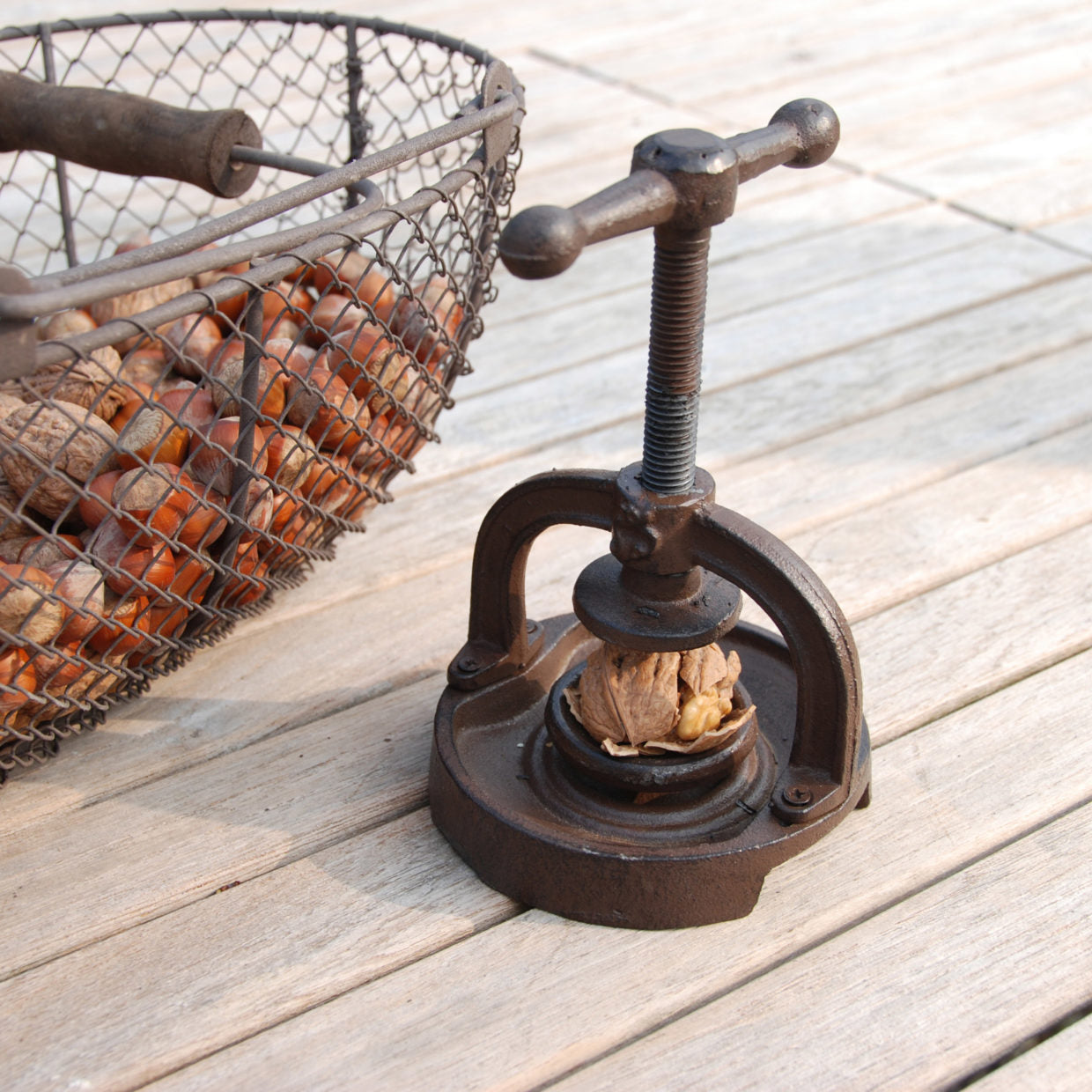 Cast Iron Nut Cracker Vintage