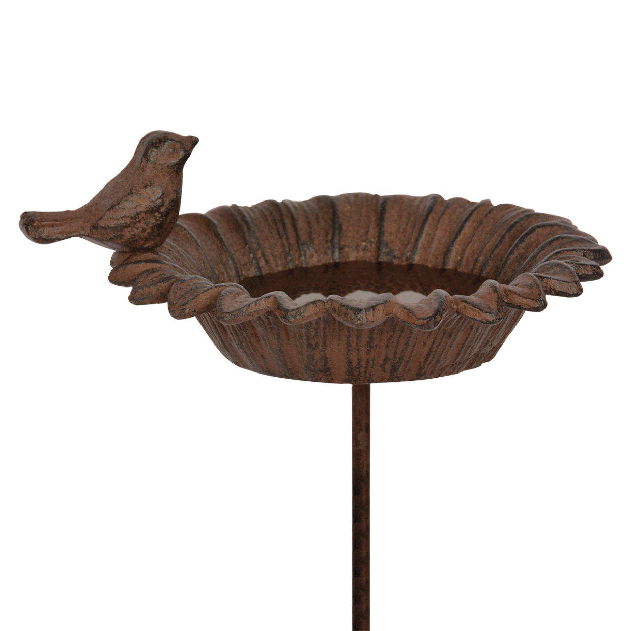 Cast Iron Bird Bath On Stick