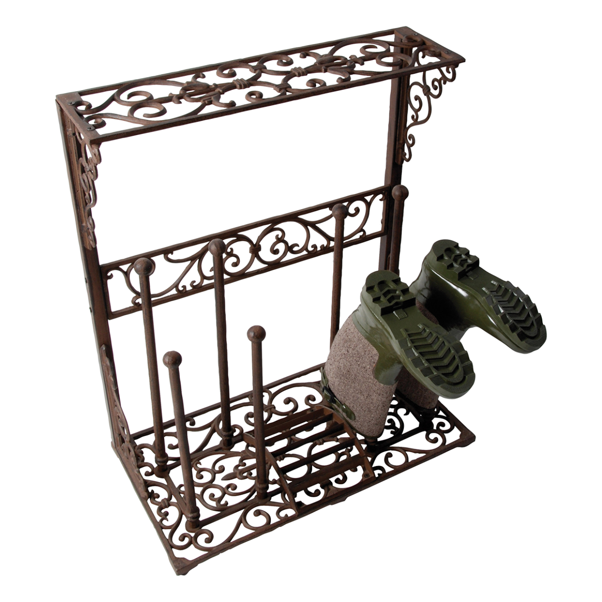 Cast Iron Boot Rack Large