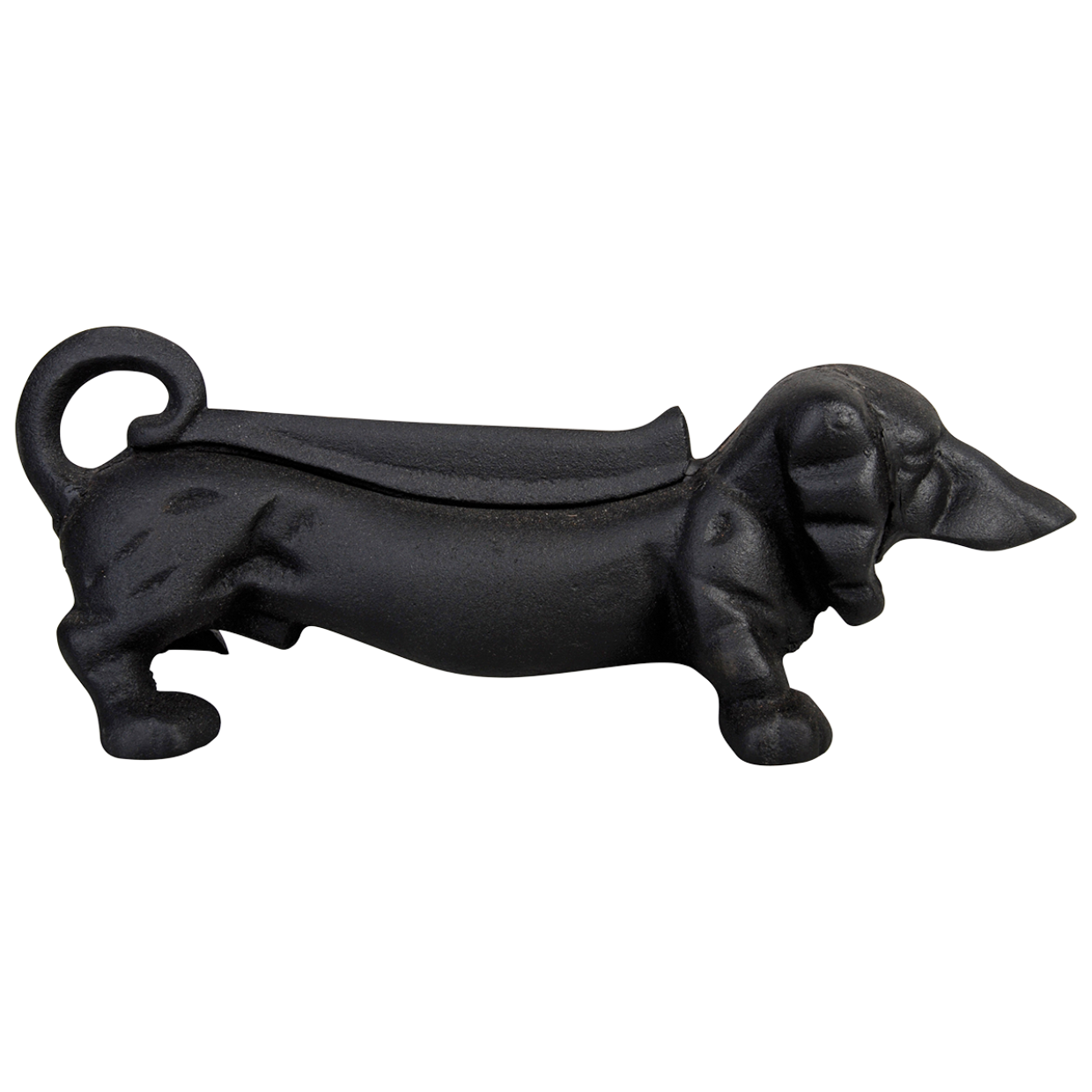 Boot Scraper Dachshund Black