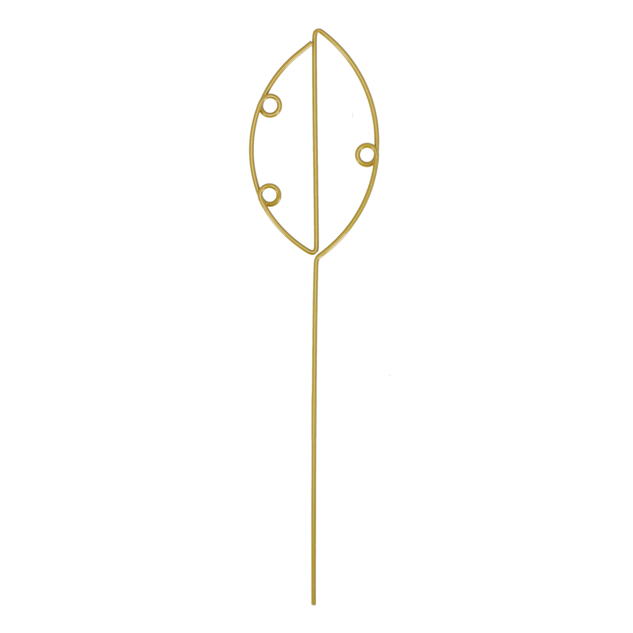Indoor Plant Support Leaf Lily Gold