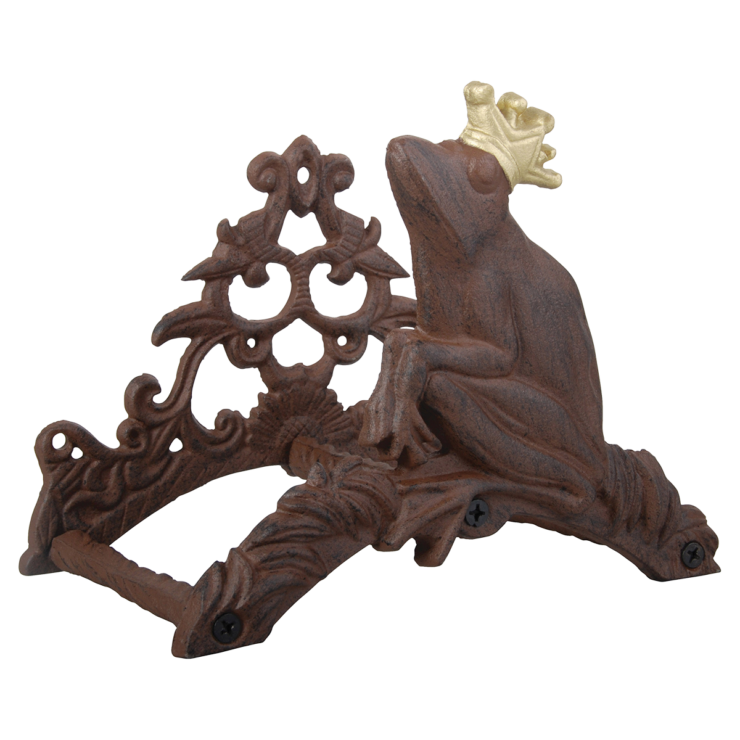 Hose Holder Antique Frog King