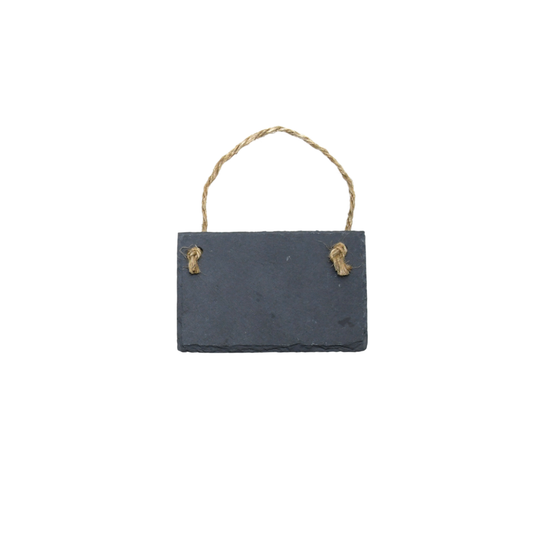 Slate Plant Label L 12x11cm Rectangle Shape