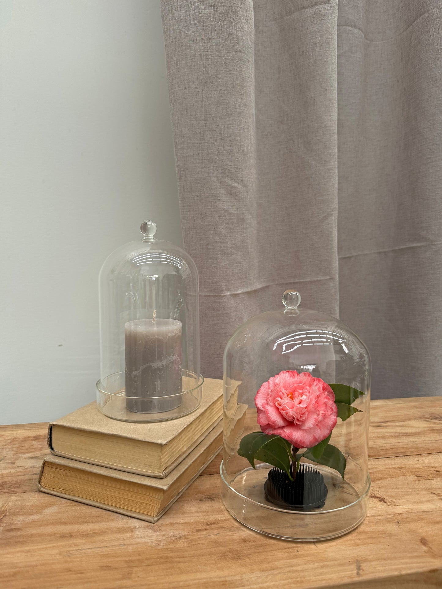 Bell Jar Glass with Bowl 13cm