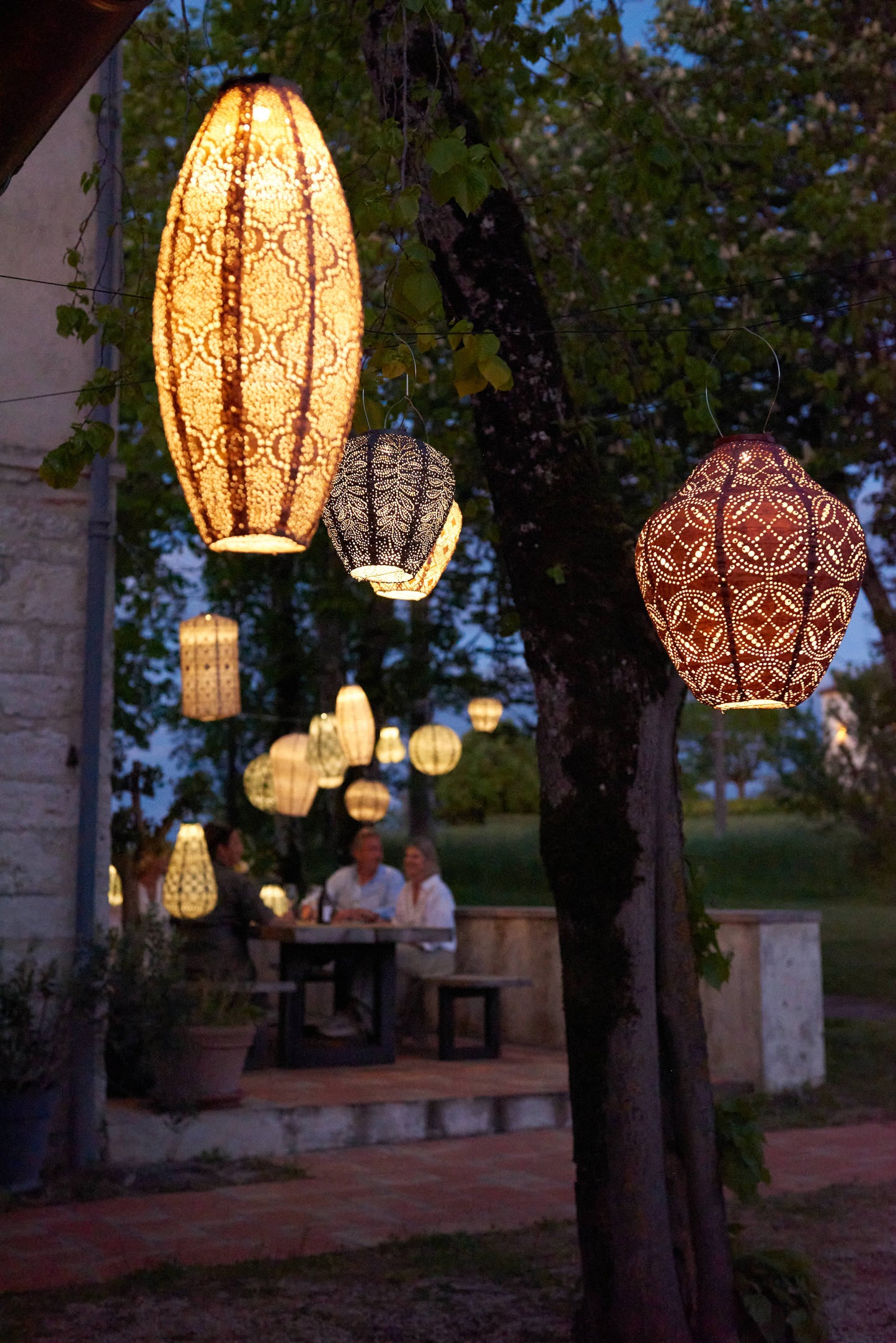 Lumiz Lantern Balloon 20cm Mauve Purple Folia