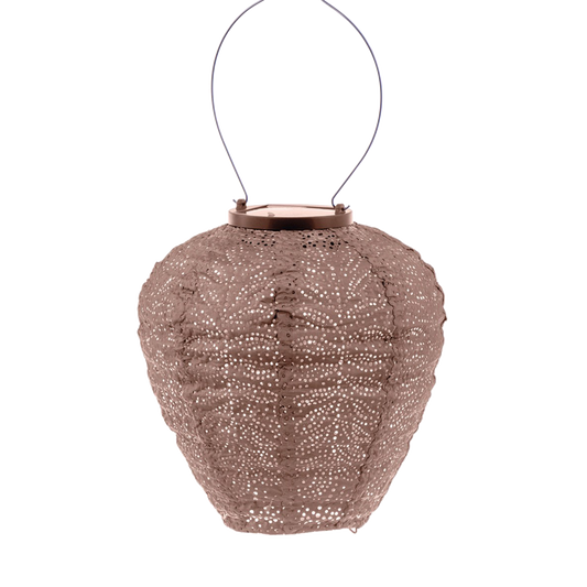 Lumiz Lantern Balloon 20cm Mocha Folia