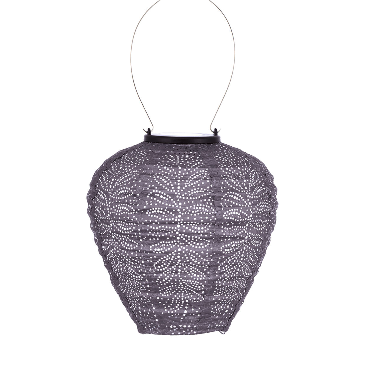 Lumiz Lantern Balloon 20cm Mauve Purple Folia