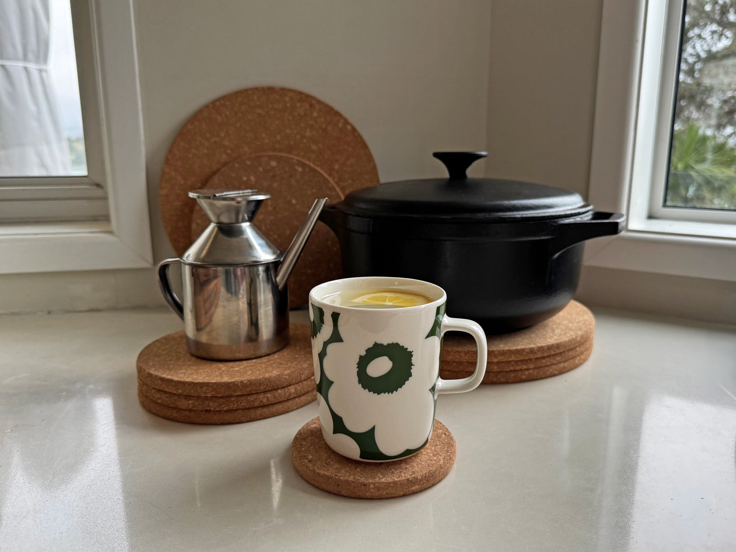 Cork Trivet/Saucer 25cm