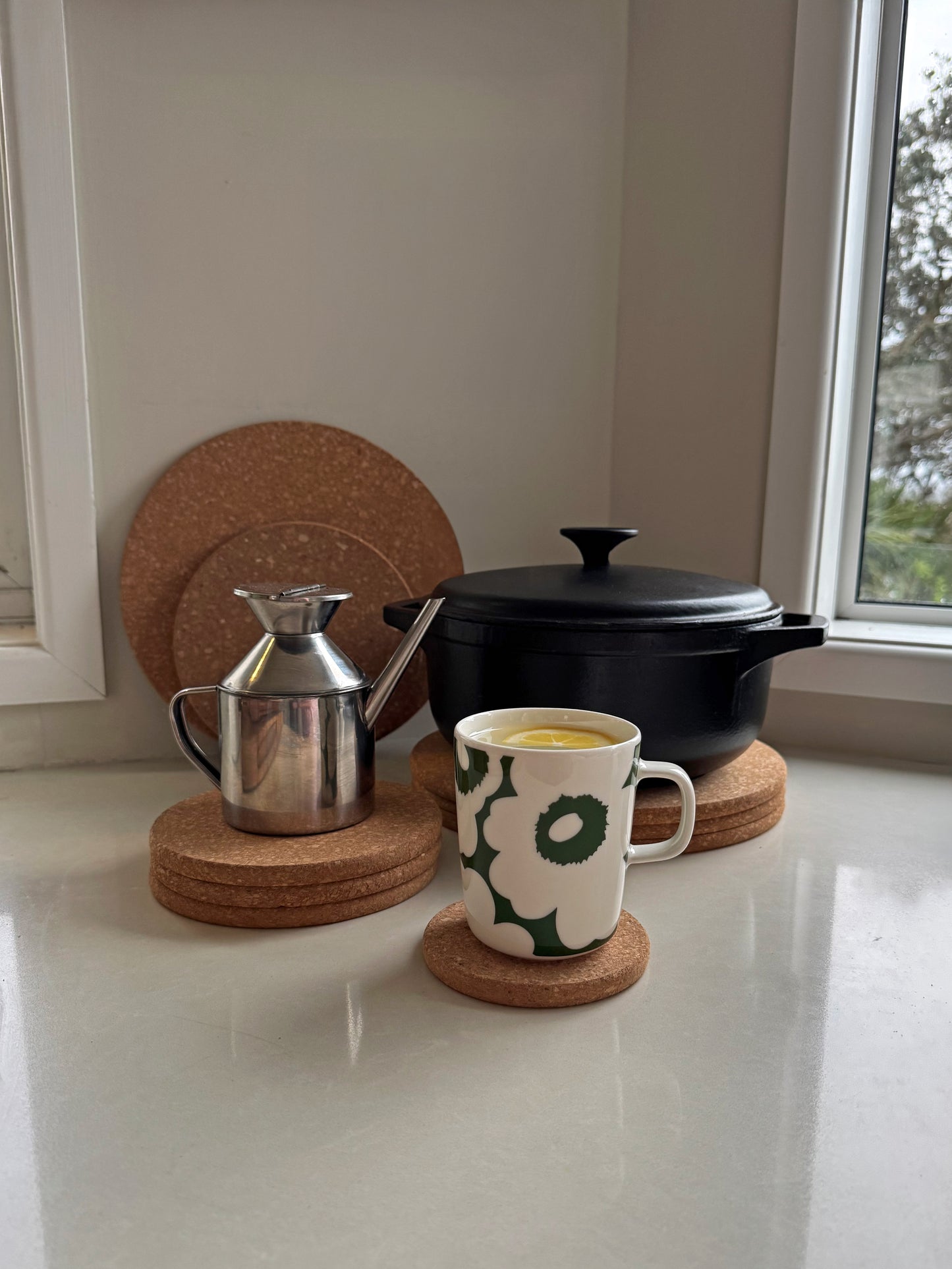 Cork Trivet/Saucer 18cm