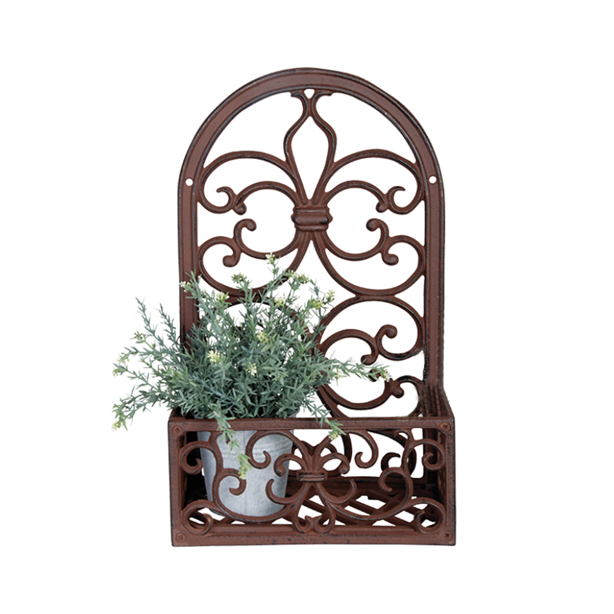 Flowerpot Holder Window Frame Curved