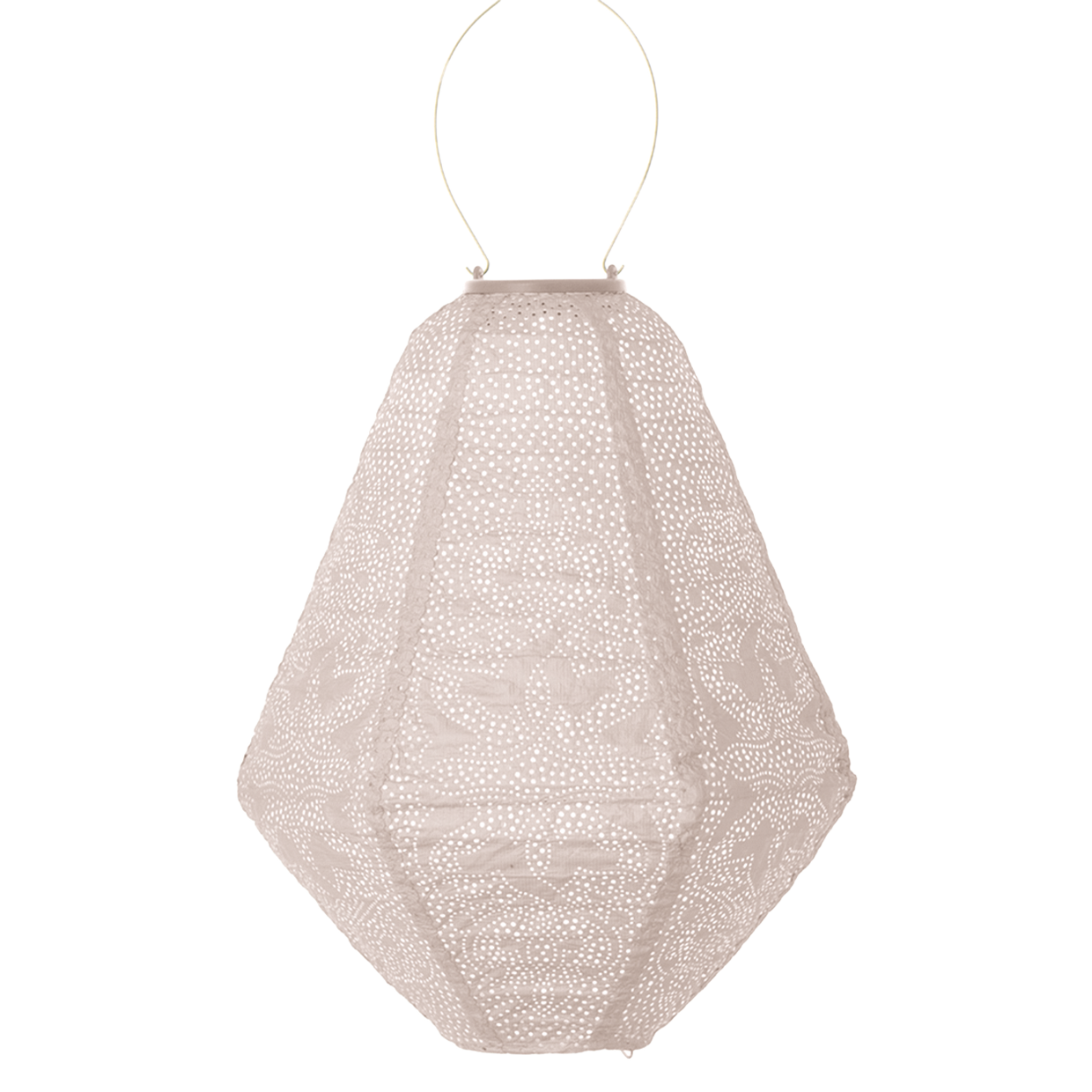 Lumiz Lantern Can 30cm Soft Blush Marrakesh