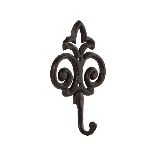 Cast Iron Fleur-De-Lis Hook 1