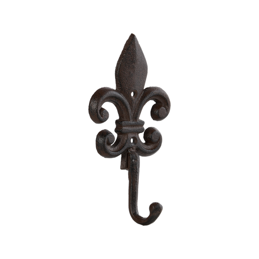 Cast Iron Fleur-De-Lis Hook 2