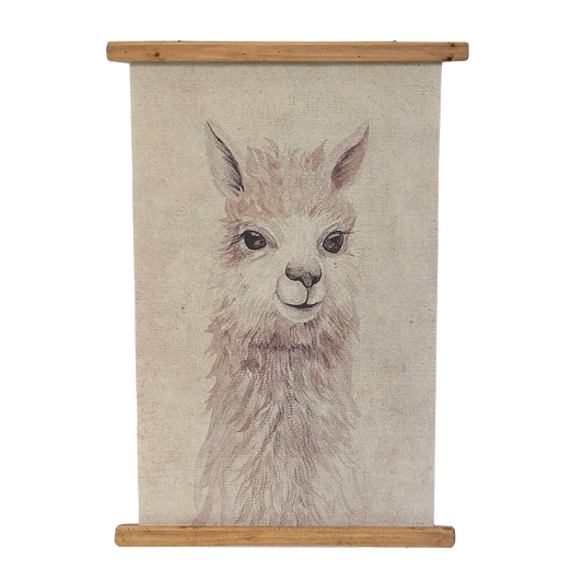 Print Vintage Llama
