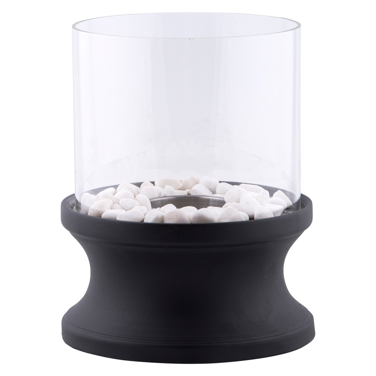 Bioethonal Outdoor Table Fireplace Concave Black