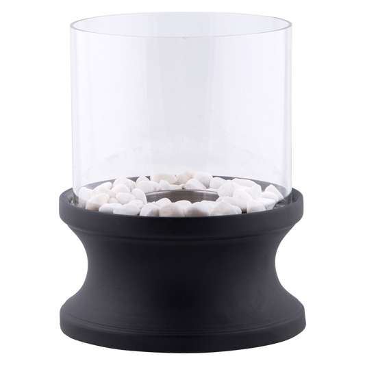 Bioethonal Outdoor Table Fireplace Concave Black