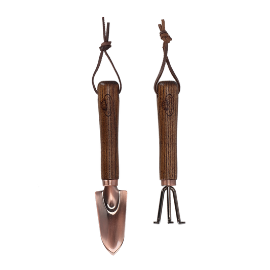 Copper Plated Mini Tools Set of 2