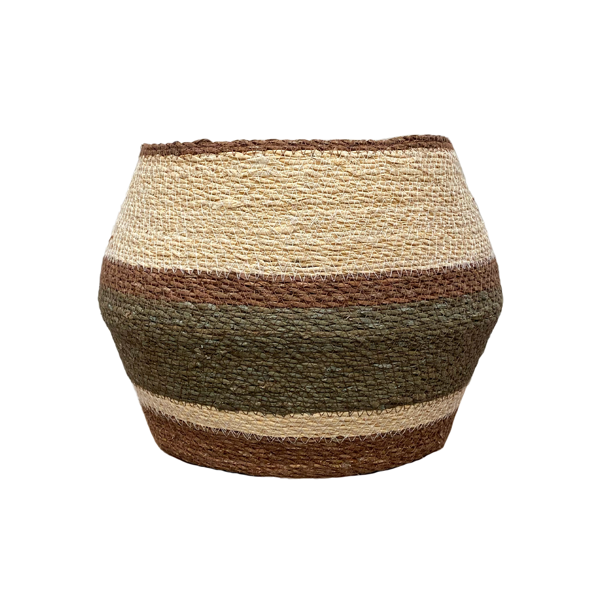 Eloise Belly Basket Olive - Medium