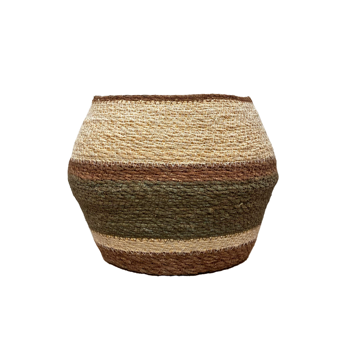 Eloise Belly Basket Olive - Small