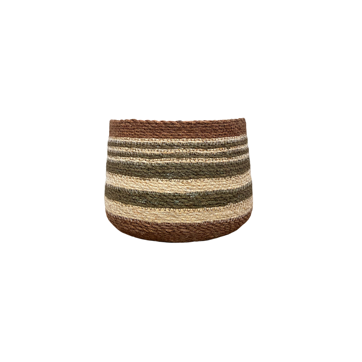 Eloise Bulb Basket Olive - Medium