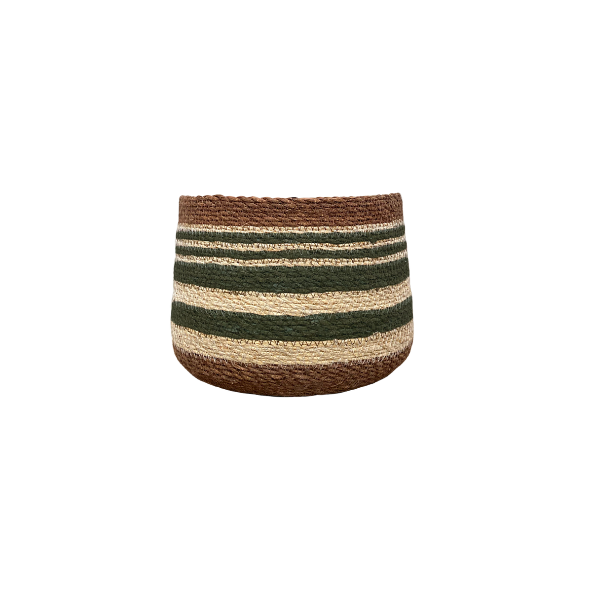 Eloise Bulb Basket Olive - Medium