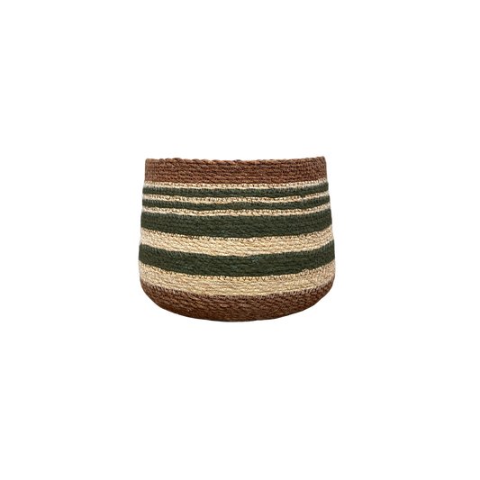 Eloise Bulb Basket Olive - Medium