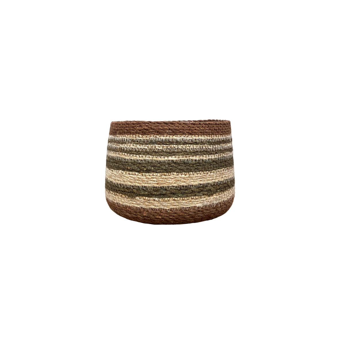 Eloise Bulb Basket Olive - Small