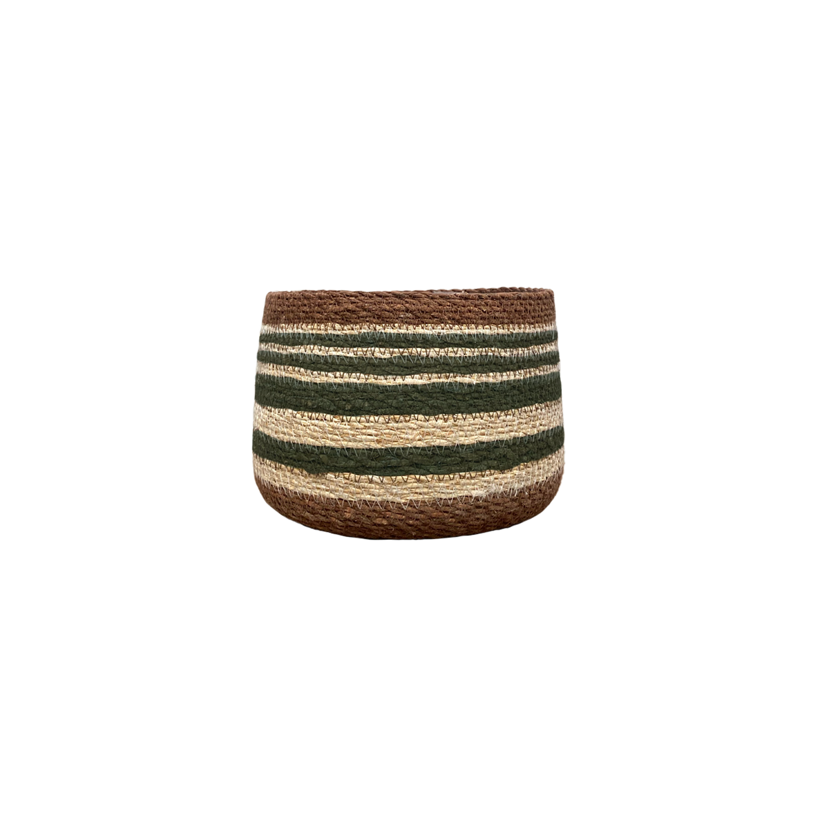 Eloise Bulb Basket Olive - Small