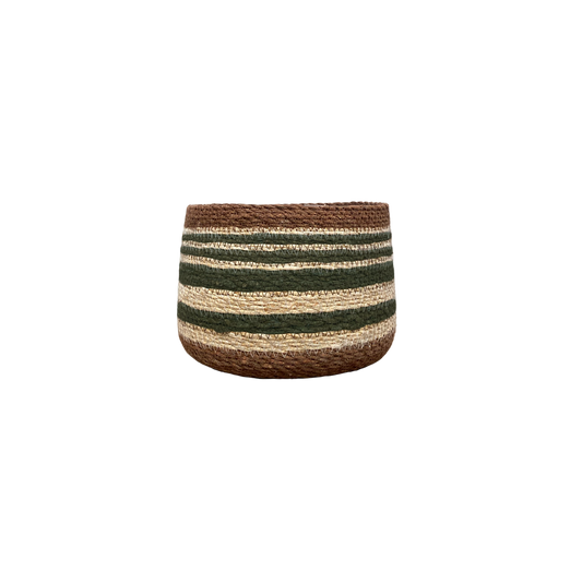 Eloise Bulb Basket Olive - Small