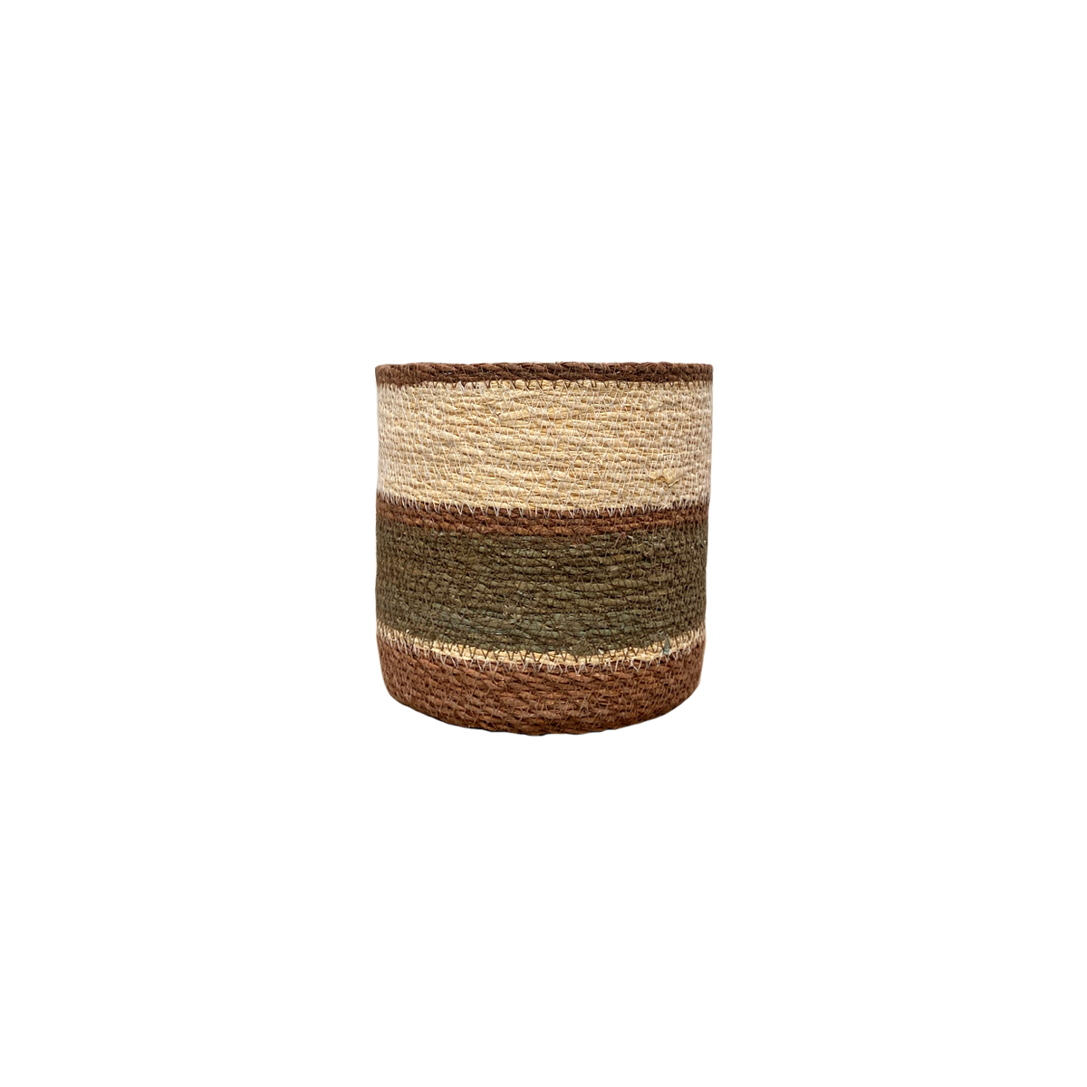 Eloise Planter Basket Olive - Medium