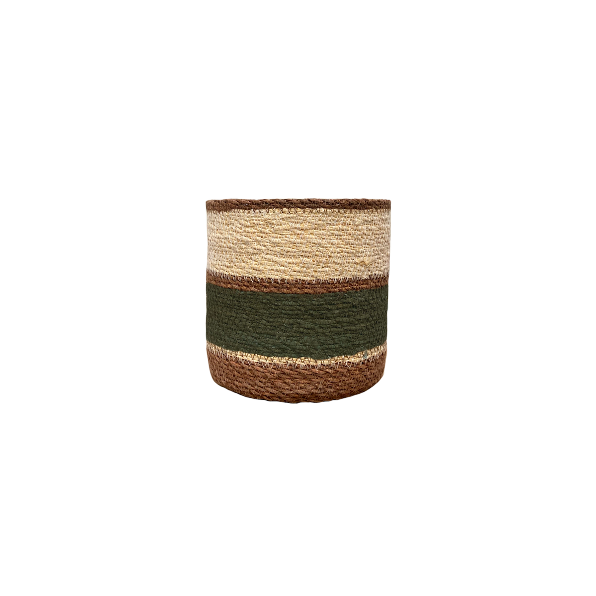 Eloise Planter Basket Olive - Medium