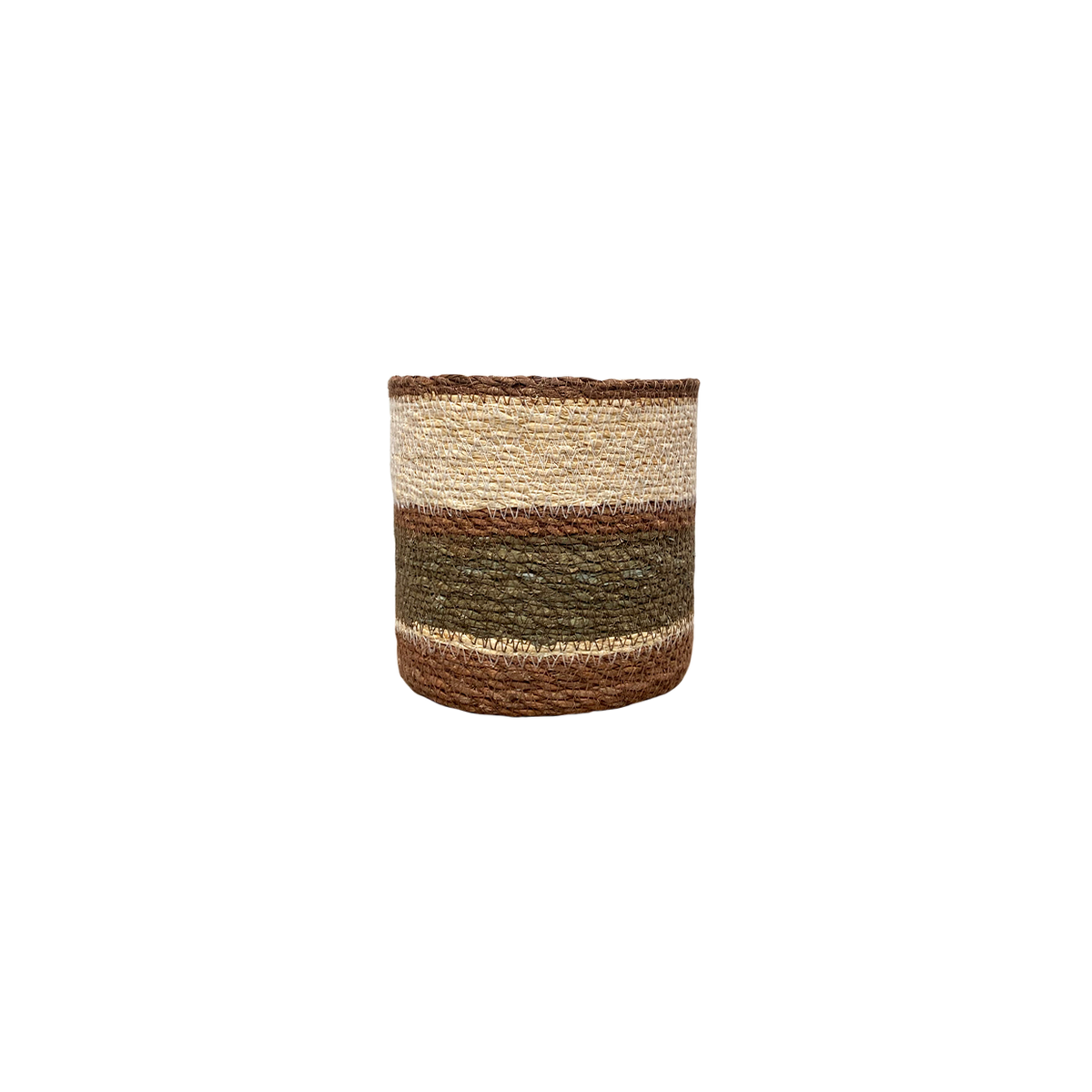 Eloise Planter Basket Olive - Small
