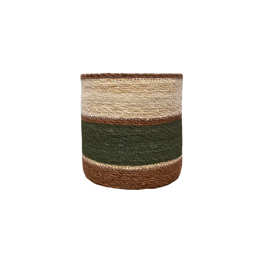 Eloise Planter Basket Olive - Extra Large