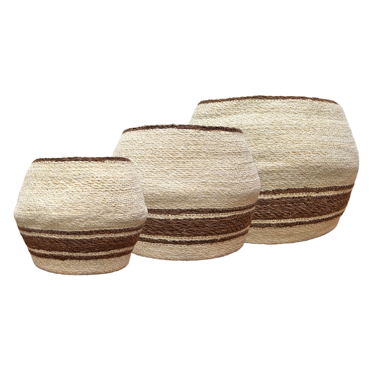 Eloise Belly Basket Pecan - Small