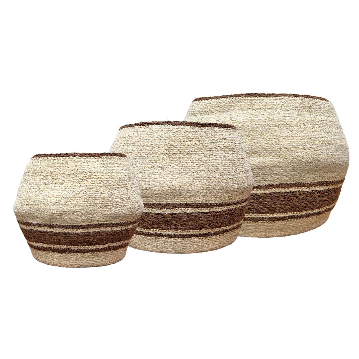 Eloise Belly Basket Pecan - Large